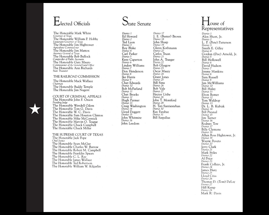 Inaugural documents